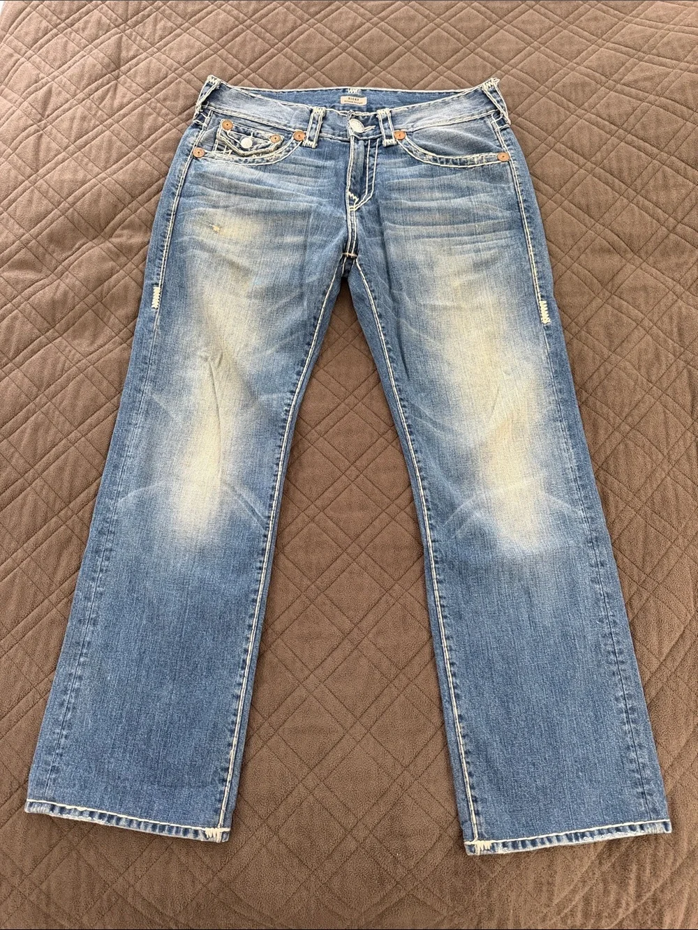 True Religion Ricky Relaxed Straight Jeans size 32